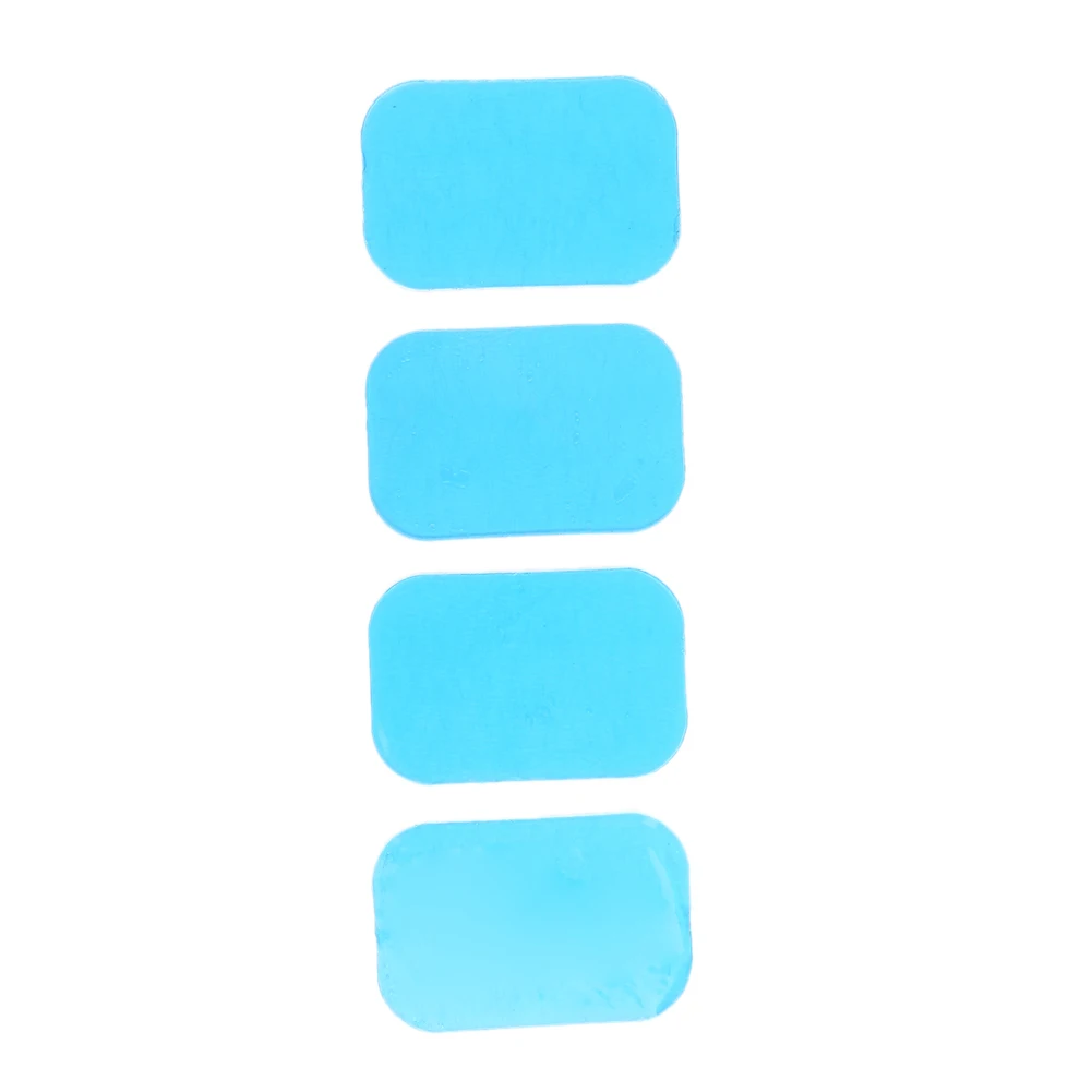 2 шт. Массажер для брюшного пресса, гидрогелевые наклейки Патчи, накладки, репликация, силикон, для беспроводной умной EMS, Тренировка мышц, инструмент