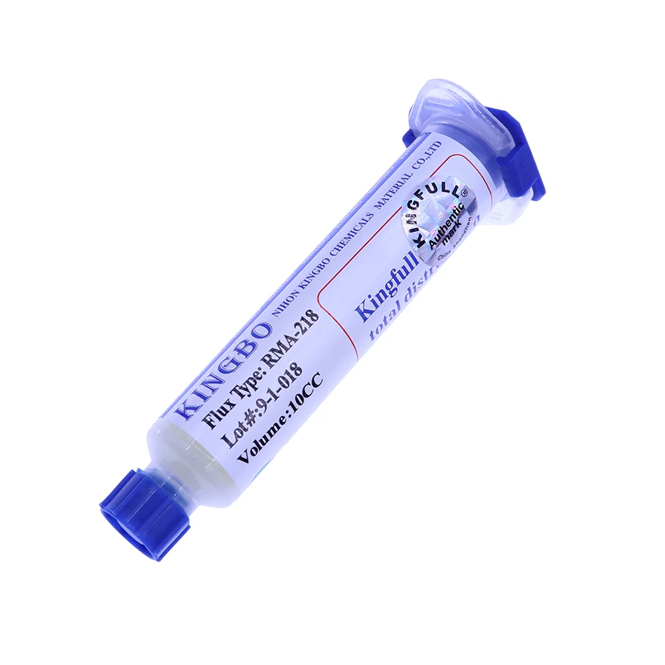 Сварочные флюсы KINGBO RMA-218 10CC флюс без очистки низкодымовая паяльная станция BGA обычно используется 218 флюс