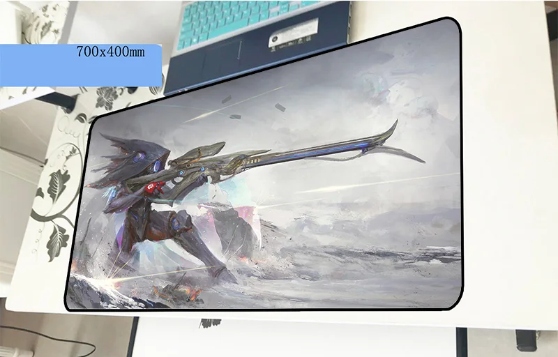 Warframe коврик для мыши 70x40 см Бестселлер коврики для мыши лучший игровой коврик для мыши геймер Большие персонализированные коврики для мыши Клавиатура ПК коврик