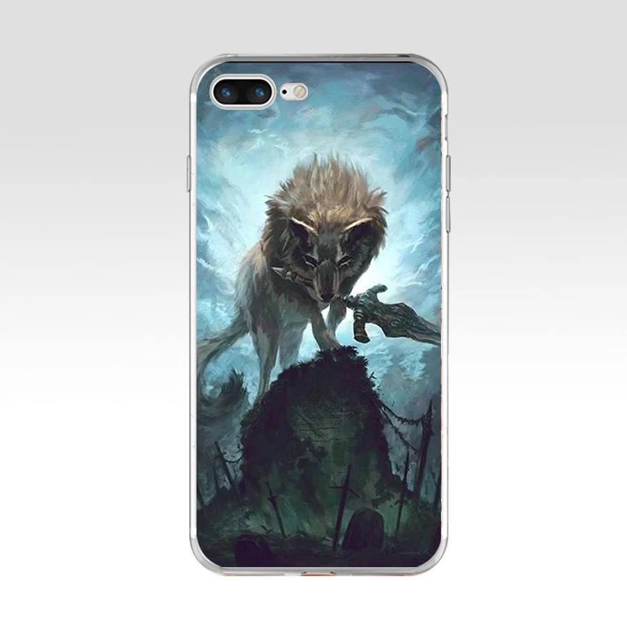 Мягкий силиконовый чехол 252AQ Tiger's Soul из ТПУ для Apple iPhone 6 6s 7 8 plus|Бамперы| |