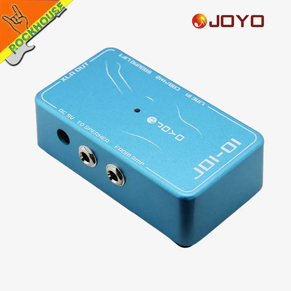JOYO DI Box Passive Direct Injection Guitar Effects Pedal Unbalanced to Balanced signal output Sound System Free Shipping | Спорт и