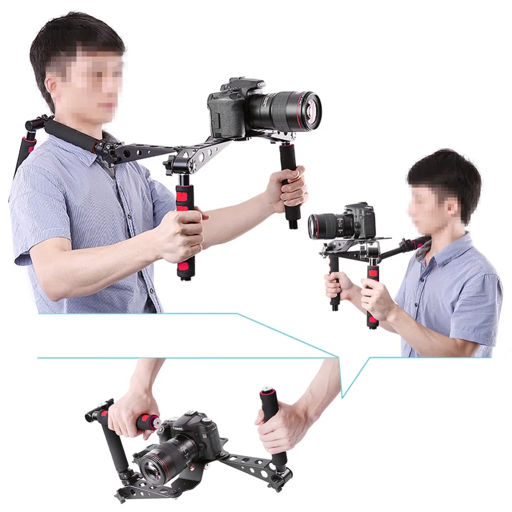 NEEWER DSLR RIG MOVIE KIT наплечное крепление(красный/оранжевый/синий) для цифровой зеркальной камеры и видеокамеры, таких как Canon