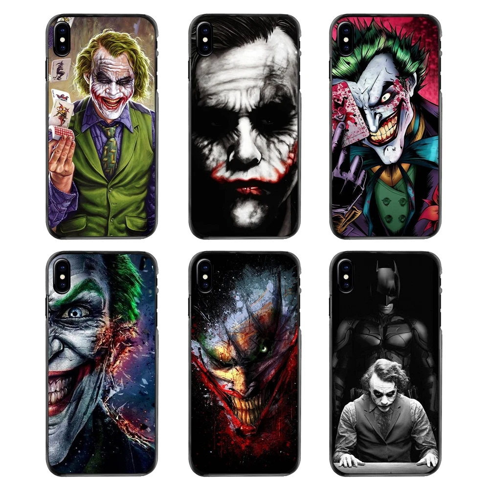 Телефон охватывает Джокер Бэтмен убийство шутка лицо Dc Comics Art для Samsung Galaxy A3 A5 A7 A8 J1