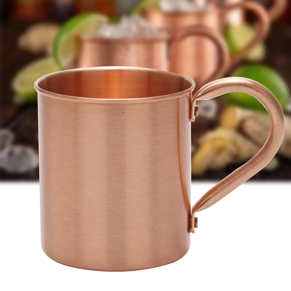 420 мл Solid Cocktail Молоко Кофе мул гладкой кружка вода пива чистый медная чаша