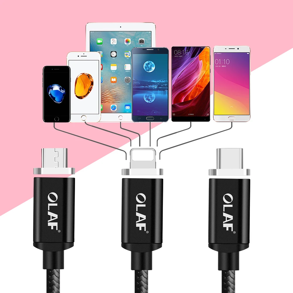 Магнитный кабель для iPhone X Lighting Data Charging быстрое зарядное устройство usb xs max xr x 8 7 6 6s