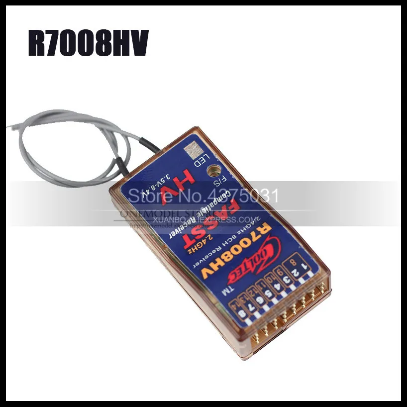 Cooltech 2 4G 6 канальный R6008HV 8CH 13CH R7008HV ресивер совместим с FUTABA FASST ресивером для 6EX 7C TM 7 8
