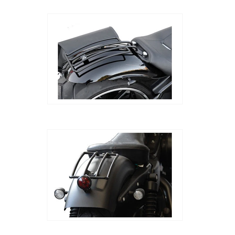 Для Harley Touring Solo сиденье багажная полка Полка Поддержка заднее крыло Road King 1997-2005