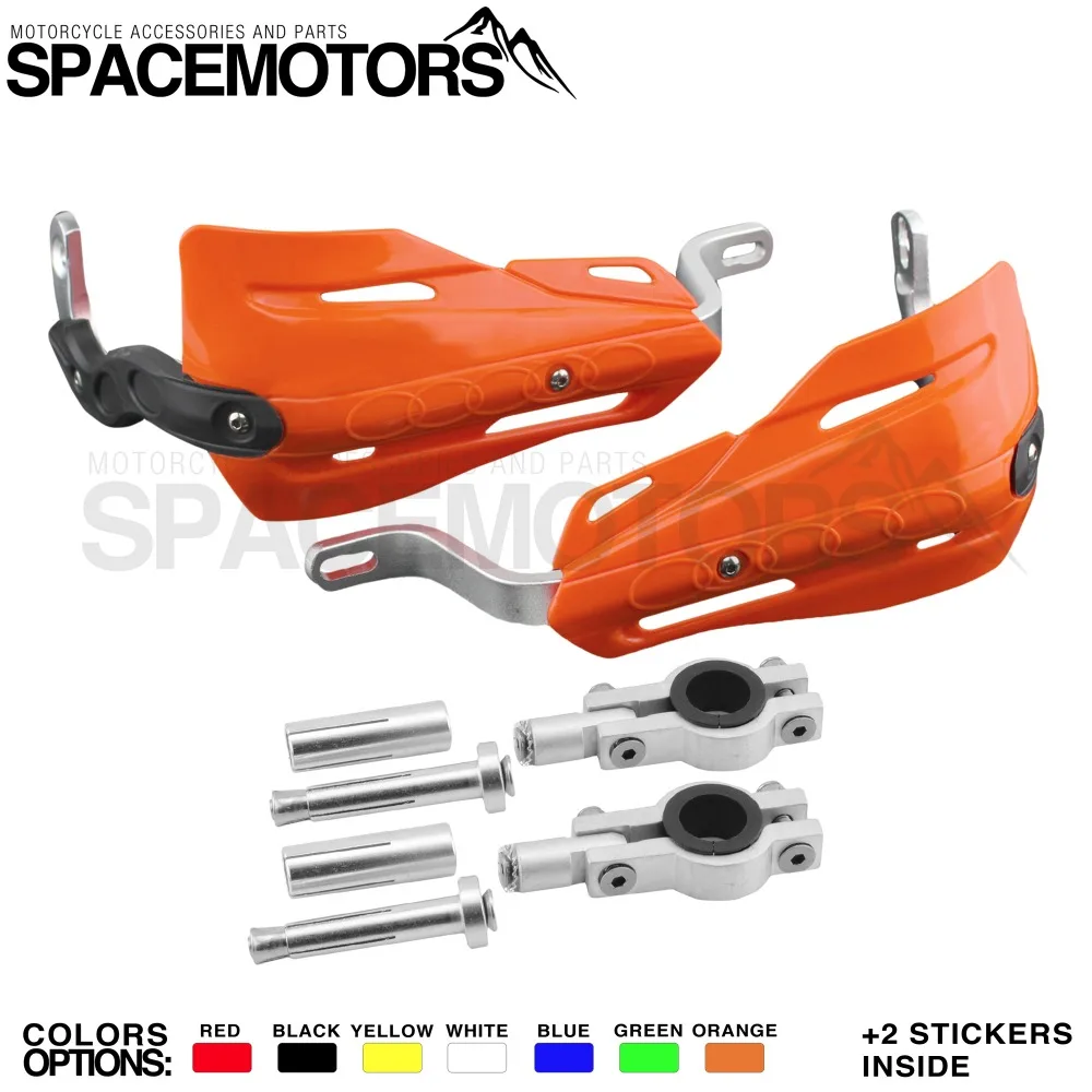 Универсальная металлическая вставка hanguards для мотокросса motard supermoto EX EXC SX SXF YZF XR XLR