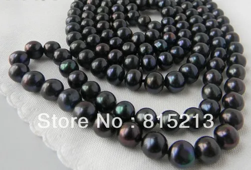 hot sell new - HOT1593 AA 50'' 10mm Back Round Freshwater Pearl Necklace | Украшения и аксессуары
