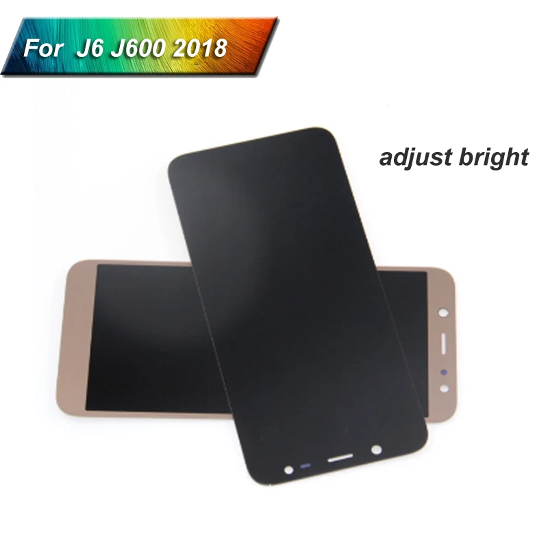 ЖК дисплей Super AMOLED 5 6 дюйма для Samsung Galaxy J6 2018 J600F J600G с сенсорным экраном в сборе