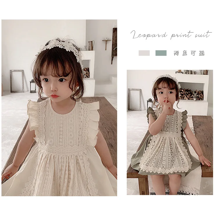 Children's Dresses and Girlsɽresses In Korean Version New Summer Princess Dress Baby Maid Fashion | Детская одежда и