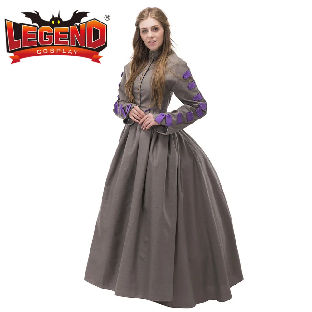 Винтажное платье национальная война викторианский День Хлопковое