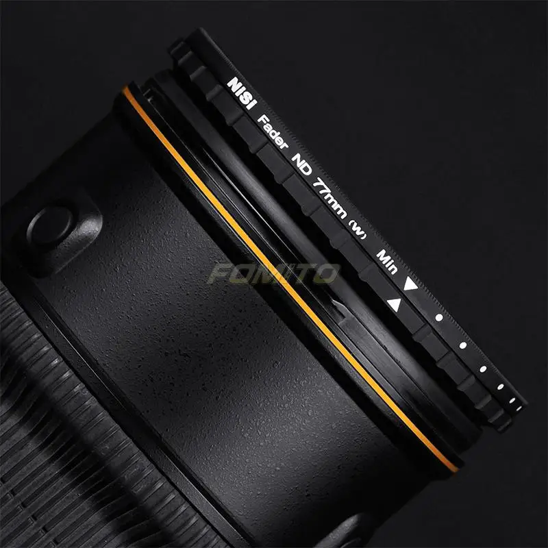 NiSi ND2-400 82 мм CPL Поляризационный Фильтр ND2-ND400 фильтр нейтральной плотности