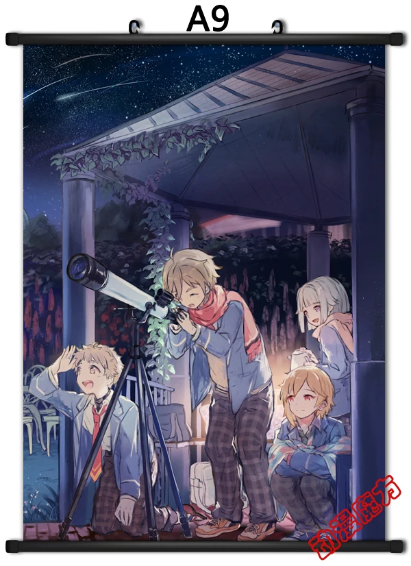 Японское аниме ансамбль звезды Akehoshi Subaru& Hidaka Hokuto& Yuuki Makoto домашний Декор стены прокрутки Декоративные плакаты с картинками - Цвет: 9