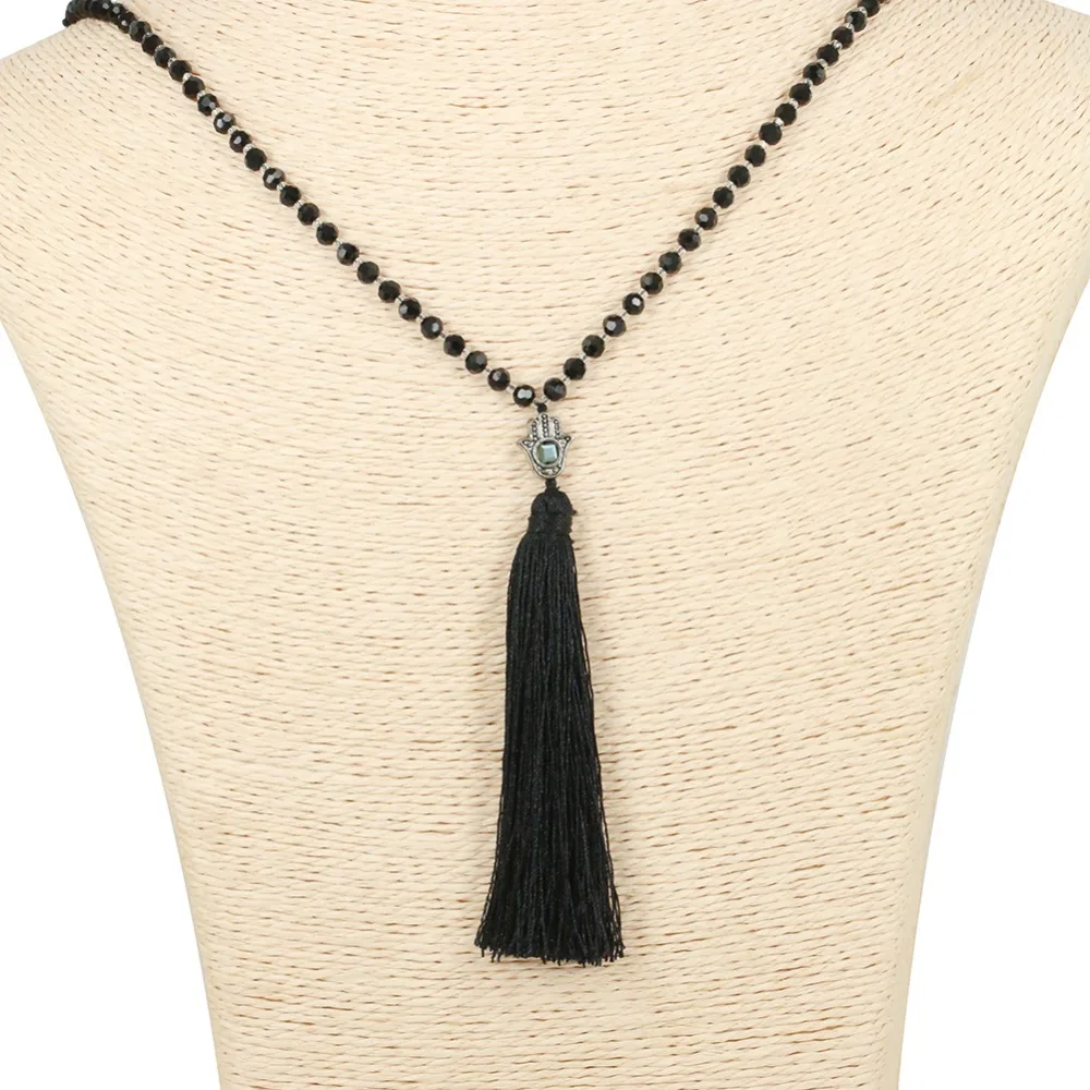 Уникальные дизайнерские ювелирные изделия модные Висячие бусины с кисточками