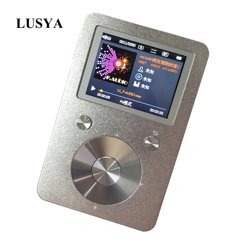Lusya F. Аудио FA1 HiFi без потерь Музыкальный плеер с AK4497EQ DSD DAC цифровой аудио DAP MP3 32 Гб E2