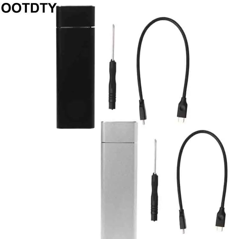 Тип C до USB 3,1 для M.2 NGFF SSD мобильный жесткий диск Box адаптер карты внешний защитный корпус для m2 SSD SATA USB 3,1 2230/2242/22
