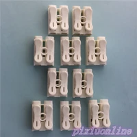 10pcs l19y 2wire input 4wire output spring quick connector splice clamp terminal high quality on sale