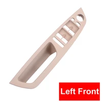 1pcs beige armrest car left front drivers seat lhd interior door handle inner panel pull trim cover for bmw e70 e71 x5 x6 07 13
