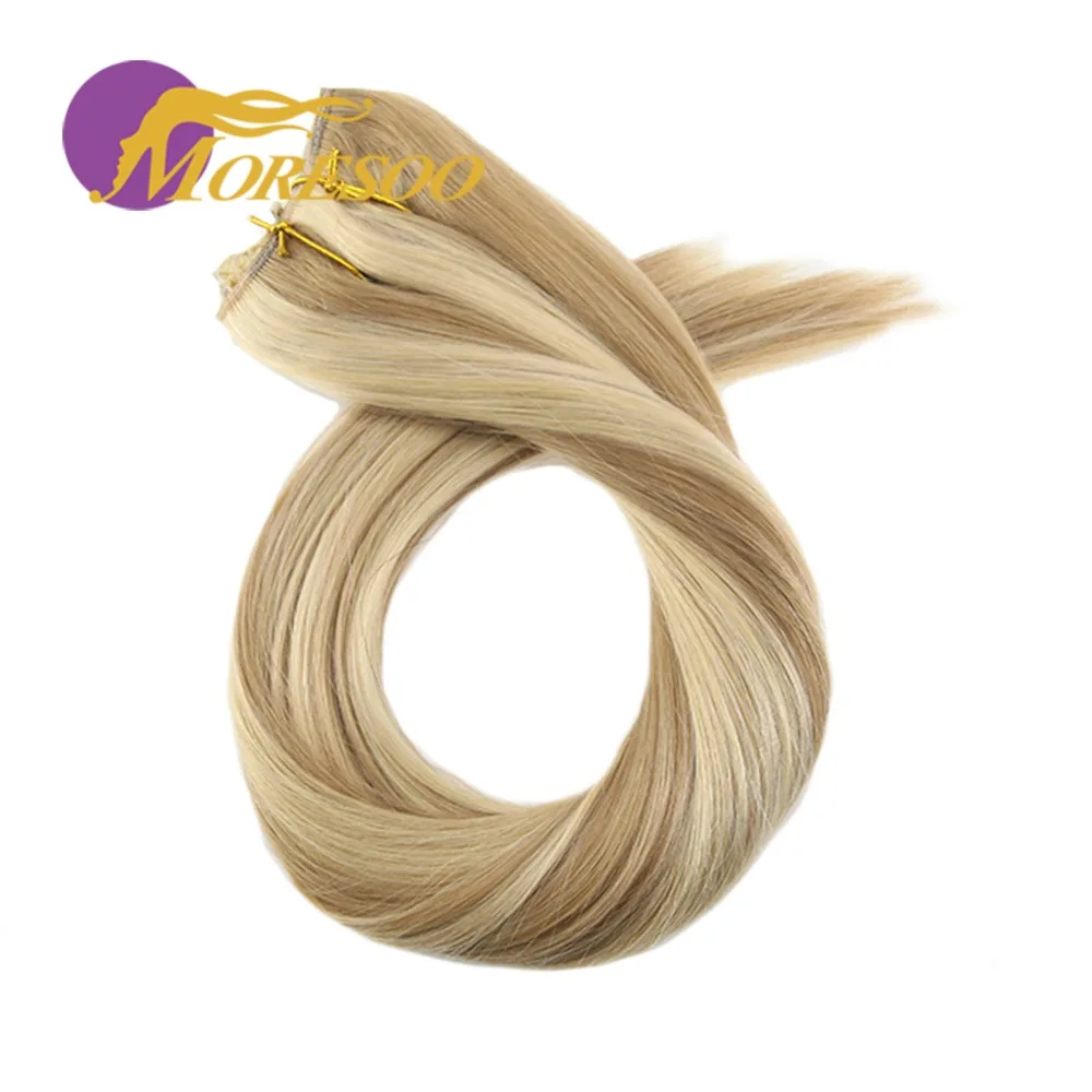 Moresoo Flip In Real Remy человеческие волосы для наращивания леска Halo невидимый скрытый секретный вино
