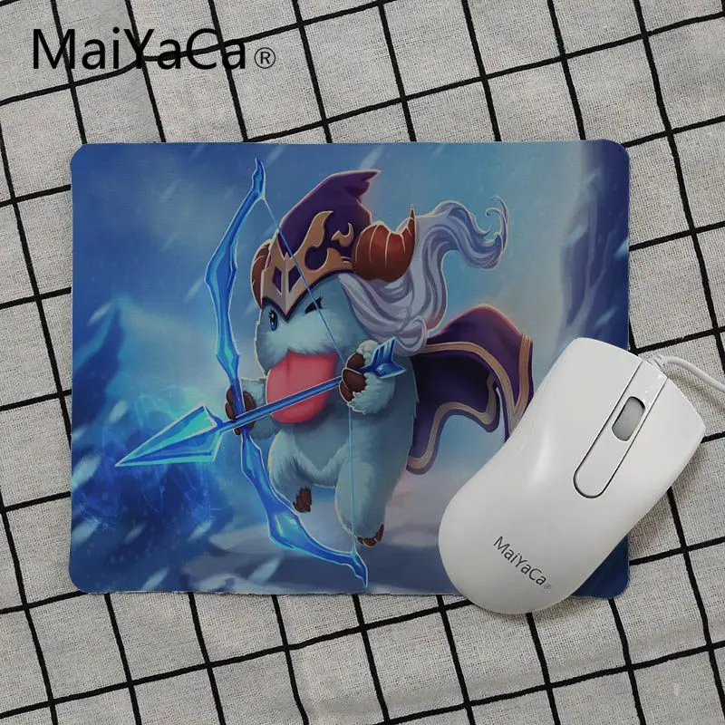 25X29cm MaiYaCa, Новое поступление, Poro League Of Legends, коврик для ноутбука, компьютера, коврик для мыши, резиновый коврик для мыши, компьютерная игра, планшет, коврик для мыши для dota2 - Цвет: 25X29cm
