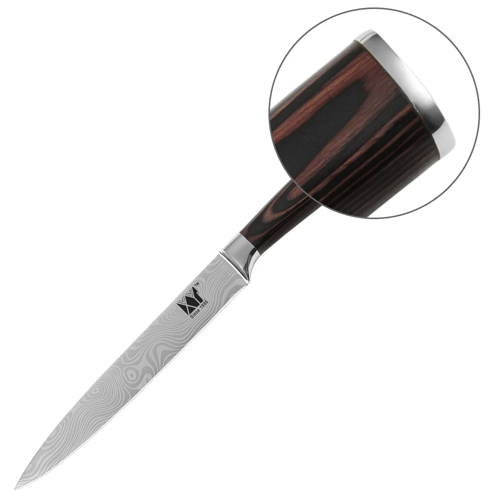 XYj кухонные ножи Дамасские вены из нержавеющей стали высокое качество шеф повара