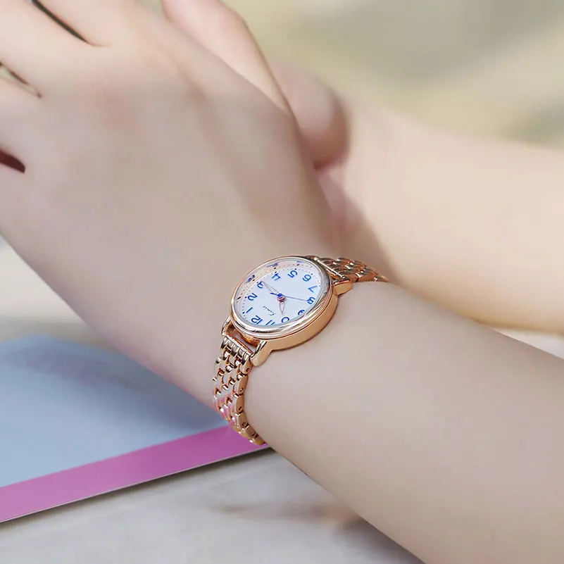 KIMIO Брендовые женские кварцевые часы под платье аналоговые модные с браслетом из