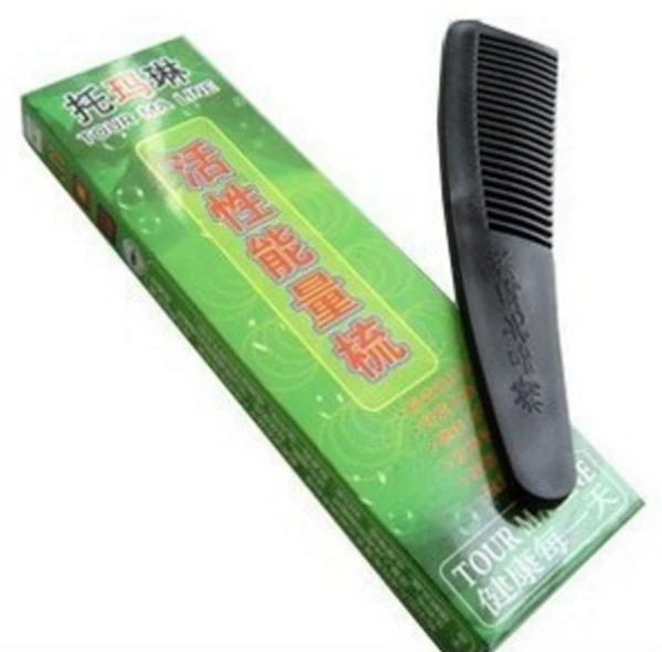 2 шт./лот оптовая продажа инфракрасная расческа для волос Расческа с турмалином