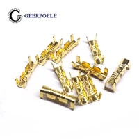 100 pcslot dj 453 u shaped terminal 0 5 1 5mm splice terminals cold pressed connector cable electric sertir wire connection