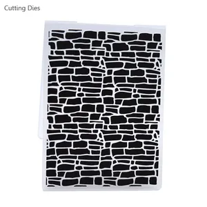 Дизайнерская пластиковая папка для тиснения для скрапбукинга сделай сам, инструмент для альбома, пластиковый шаблон, штамп, товары для изготовления карт