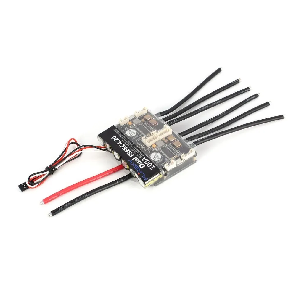 HGLRC FLIPSKY Dual FSESC 4.2 100A ESC Electronic Speed Control for Electric Skateboard RC Car Boat E-bike E-scooter Robot | Игрушки и