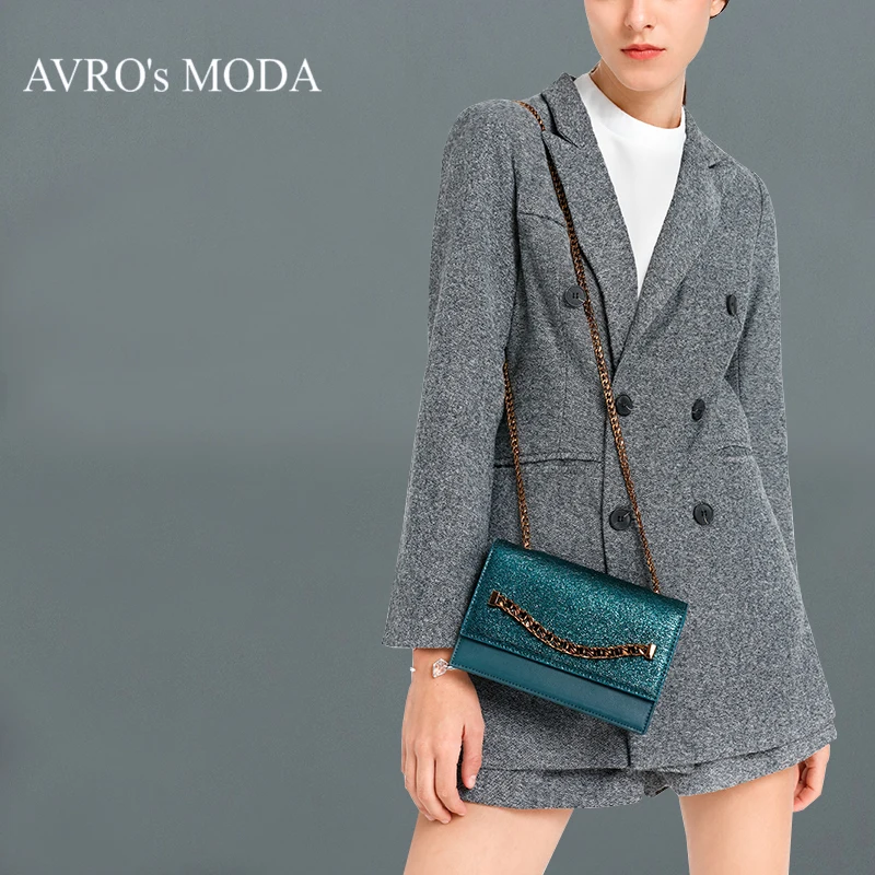 Сумка-Кроссбоди AVRO's MODA женская из экокожи роскошный саквояж на плечо