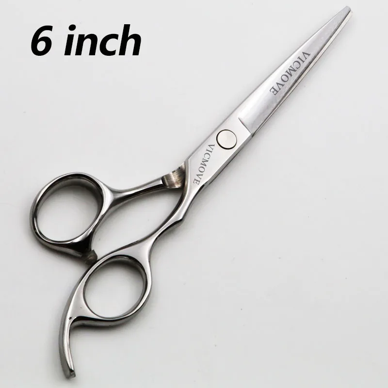 1 pcs 5 ''/5,5''/6 ''/6,5''/7 ''/7,5''/8 ''/9'' Профессиональные Парикмахерские ножницы режущие и филировочные ножницы для волос для собак и людей - Цвет: 1 pcs