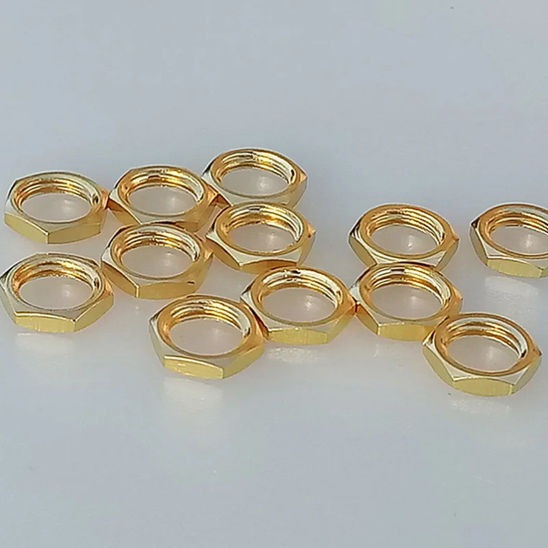 500 шт./лот Высококачественная позолоченная гайка SMA для коаксиального разъема RF