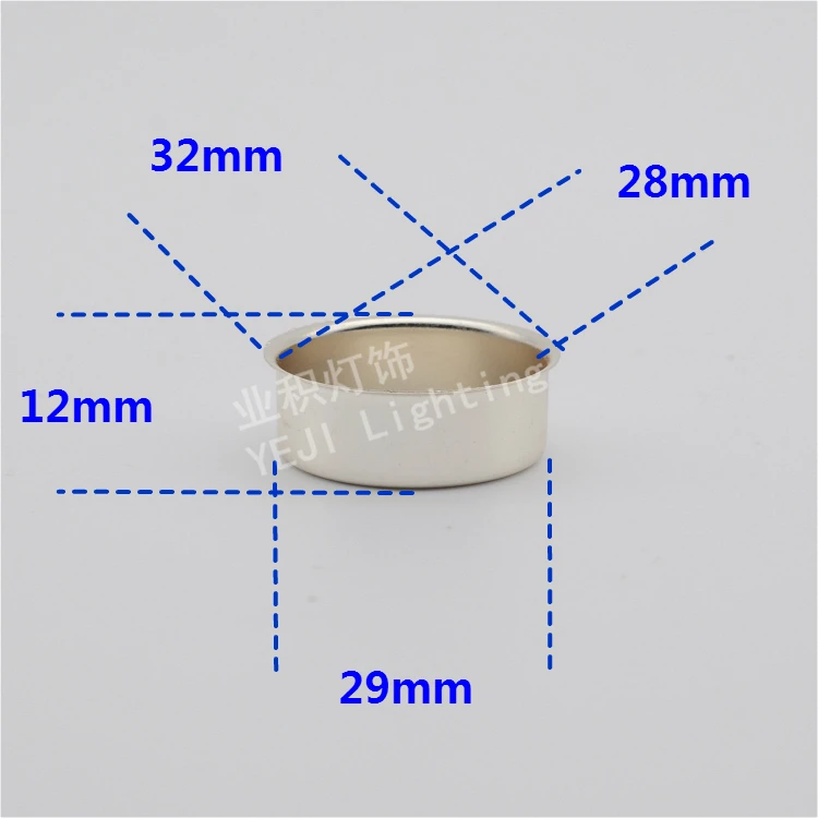 S gol 28 мм маленькая крышка декоративная налокотник на руку подходит для