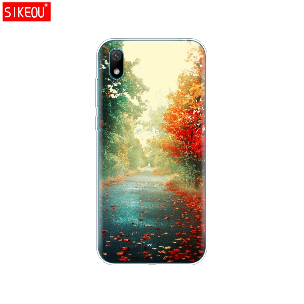 12097 Для huawei y5 чехол бампер Силиконовый ТПУ задняя крышка мягкий чехол для телефона для huawei Y5 coque бампер 5,71 дюймов Кот Цветок - Цвет: 12097
