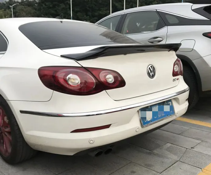 

for Volkswagen Passat CC spoiler R style 2009 to 2017 rear trunk wing spoiler by primer paint or black white color