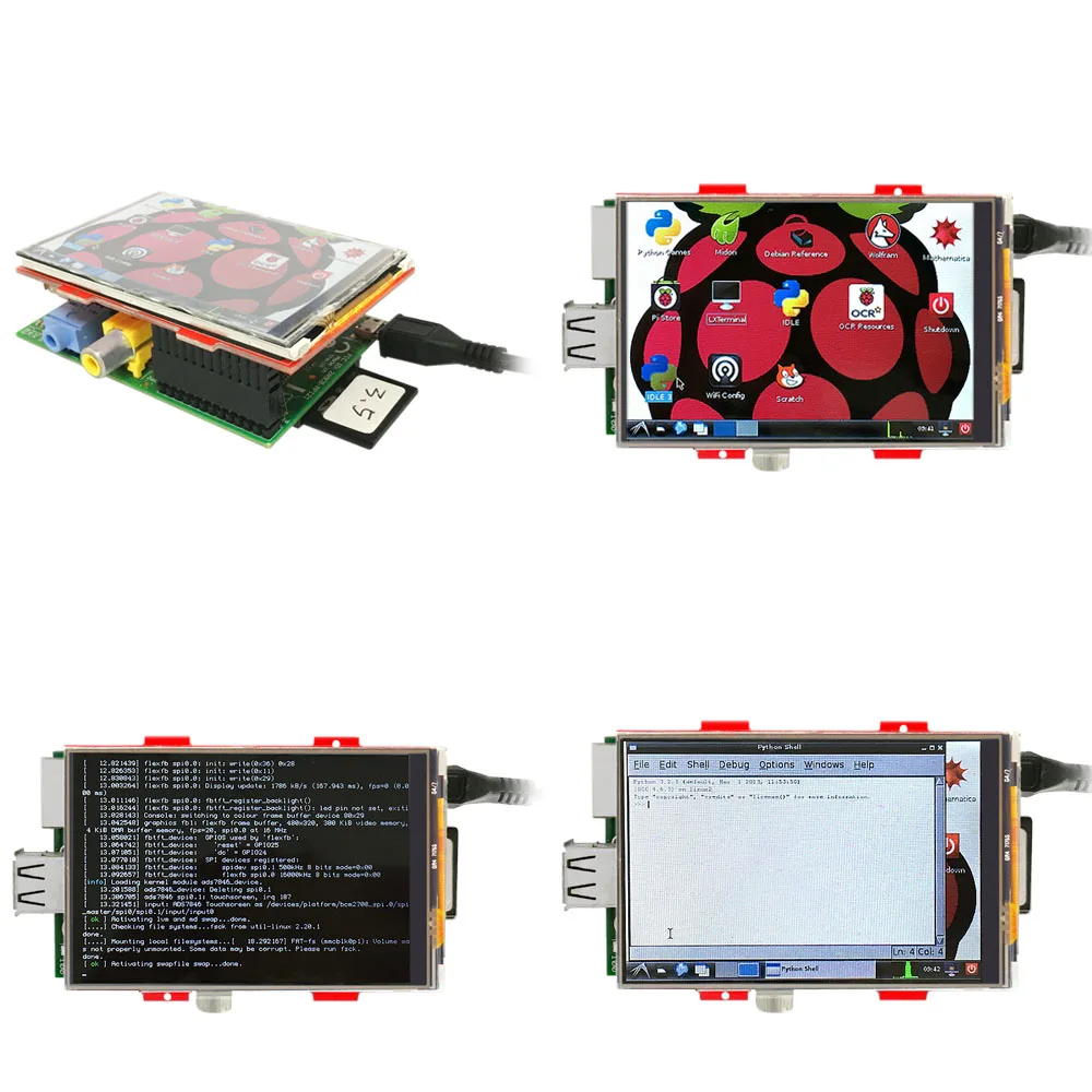 Новинка! Keyes 3 5 &quotTFT сенсорный экран 320*480 Ультра HD ЖК дисплей для Raspberry Pi|display for