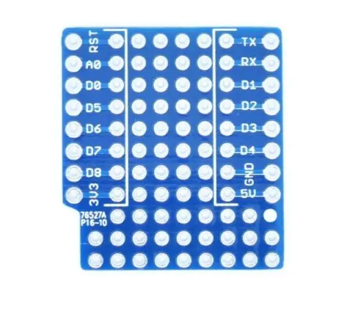1 ШТ. Печатную Плату Щит для Вемос D1 мини двухсторонний перфорация доска |