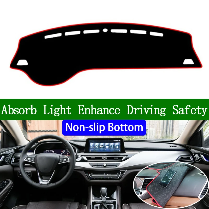 

For changan RAETON CC 2018 Non-slip Bottom Dashboard Cover Car Decals Car Stickers Interior Car Accessories