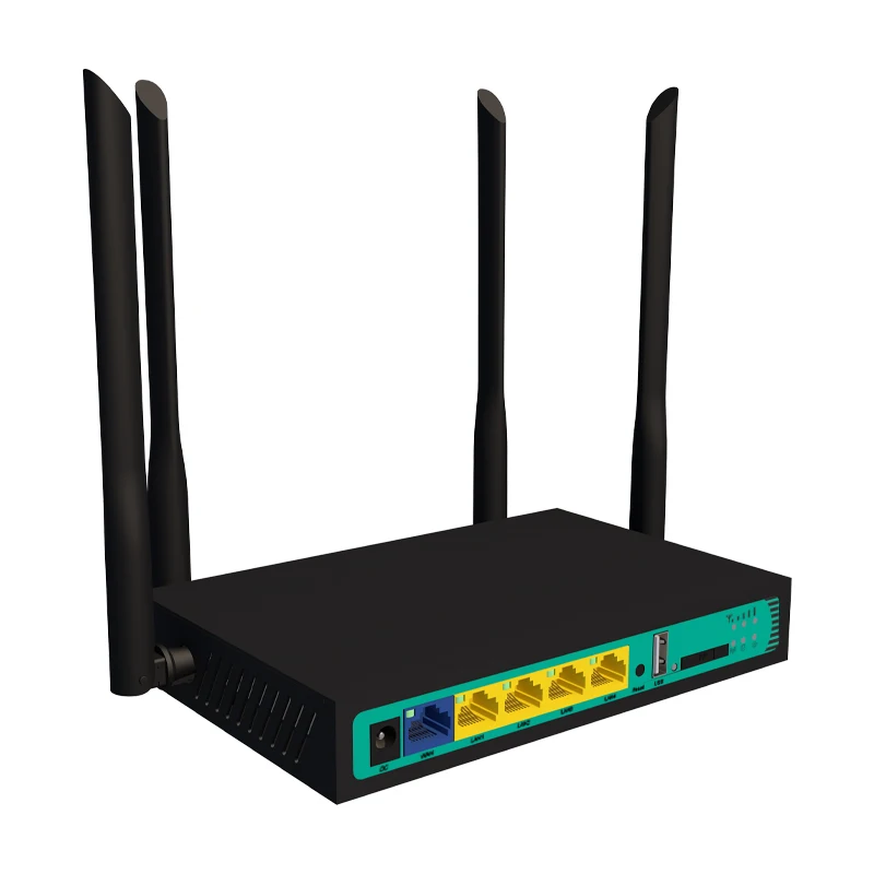 Беспроводной CPE 4G Wifi роутер портативный шлюз FDD TDD LTE WCDMA GSM глобальная разблокировка внешних антенн слот для sim-карты WAN/LAN порт
