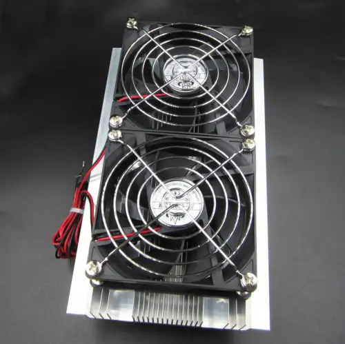 DIY Kit термоэлектрический Пельтье охлаждения двойной системы кулер вентилятор |