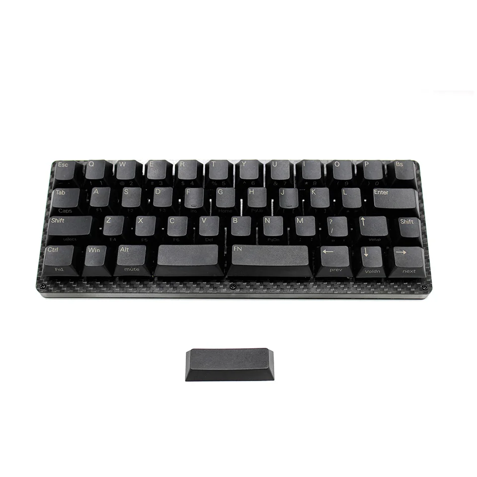 YMDK 40% Толстая клавиатура PBT OEM профиль Вишневый для AMJ40 YMD40 Mini Милая Механическая