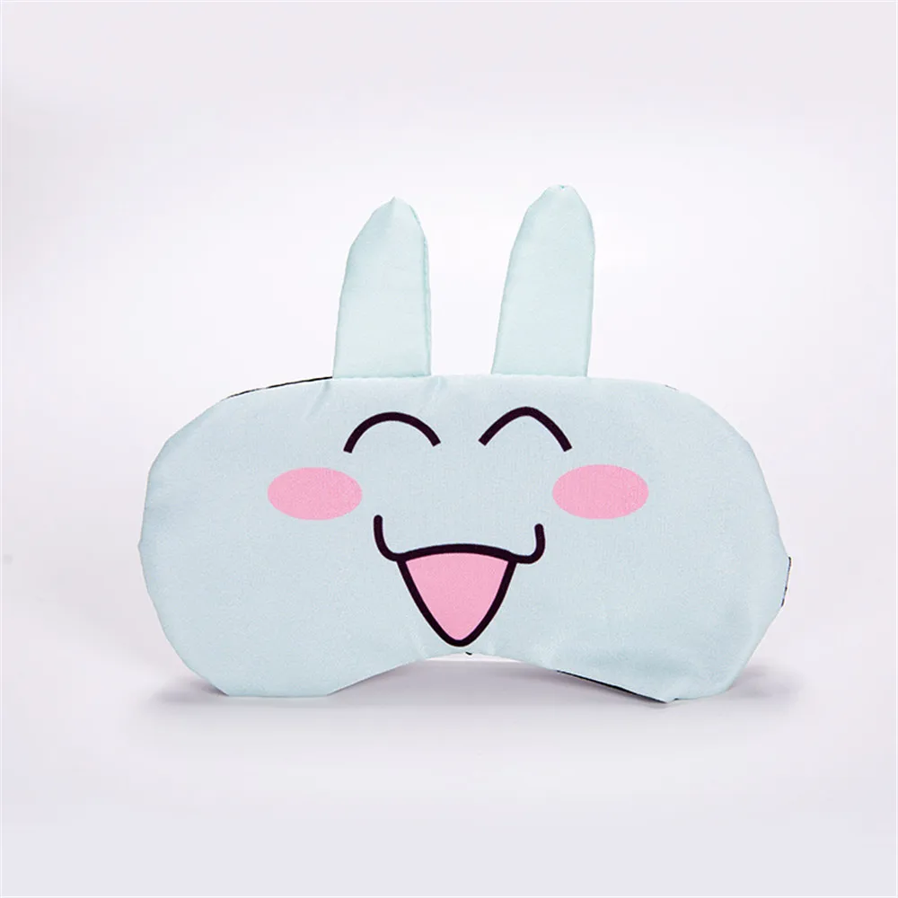 light blue Милая мультяшная маска для глаз Холодного Сна, ледяной компресс, голубой гель для снятия усталости глаз, охлаждающая расслабляющая маска для глаз, инструменты для ухода за глазами - Цвет: light blue