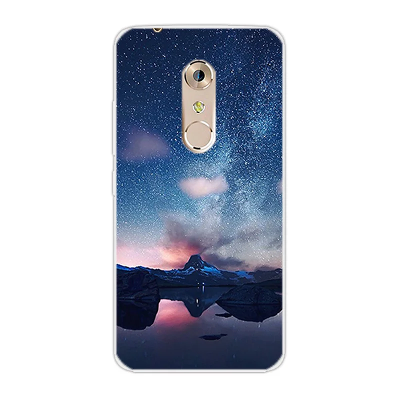 Мягкие силиконовые Необычные чехлы для телефонов ZTE Axon 7 Mini тонкий чехол