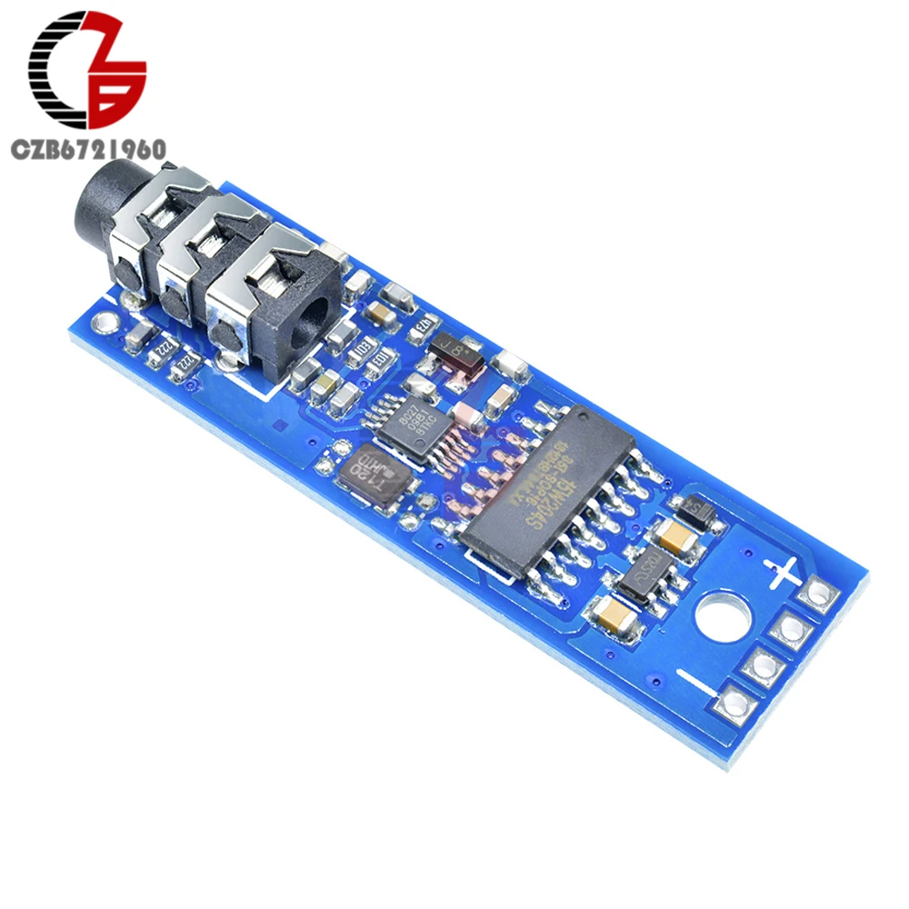 Цифровой Стерео FM передатчик Модуль DC 3V 6V 76 108MHz фазовая Блокировка петли