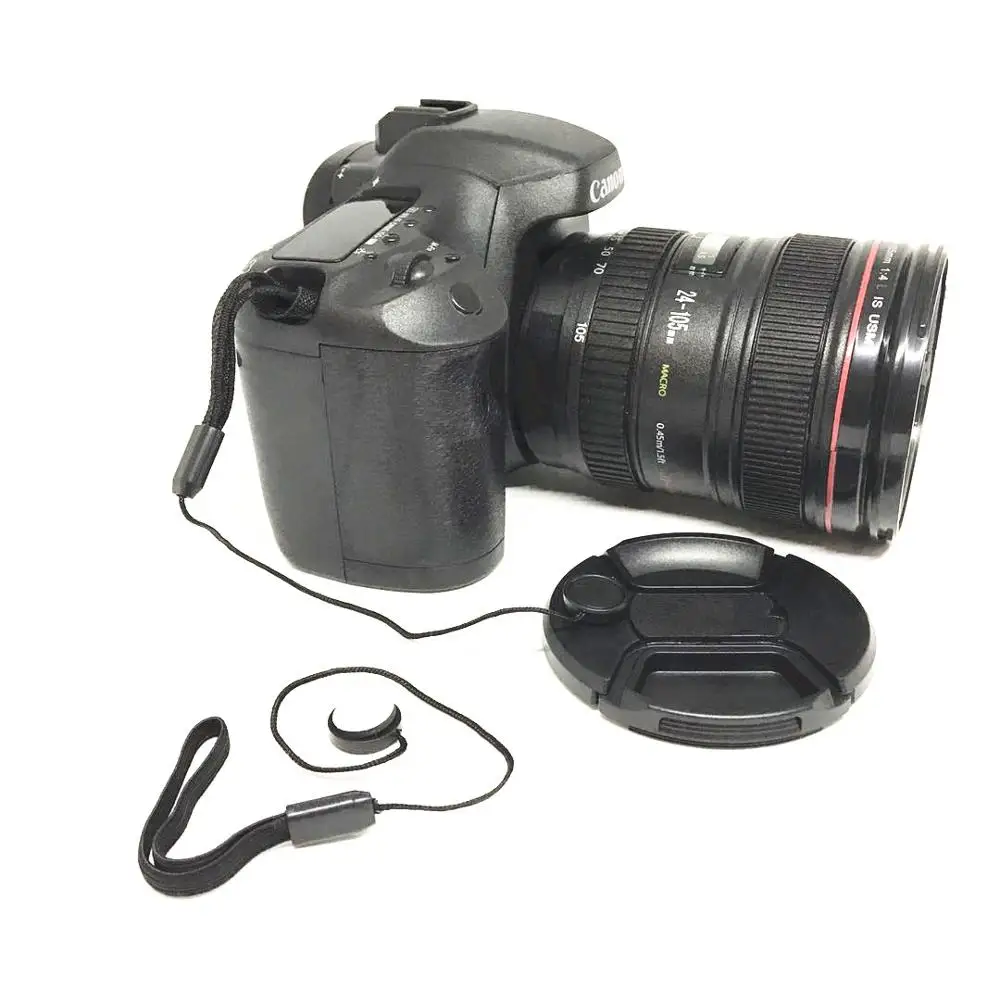 Jadkinsta 5 шт. крышка объектива Держатель держатель Веревка веревка для Canon EOS 700D Nikon SLR