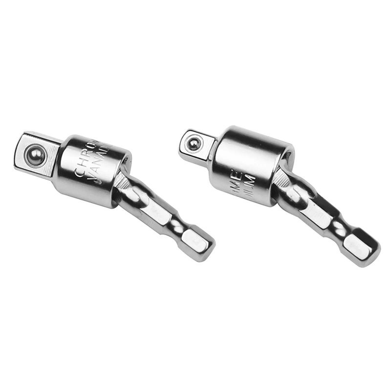 Универсальный шарнирный комплект удлинитель с трещоткой 1/4 &quot3/8&quot поворот на 360