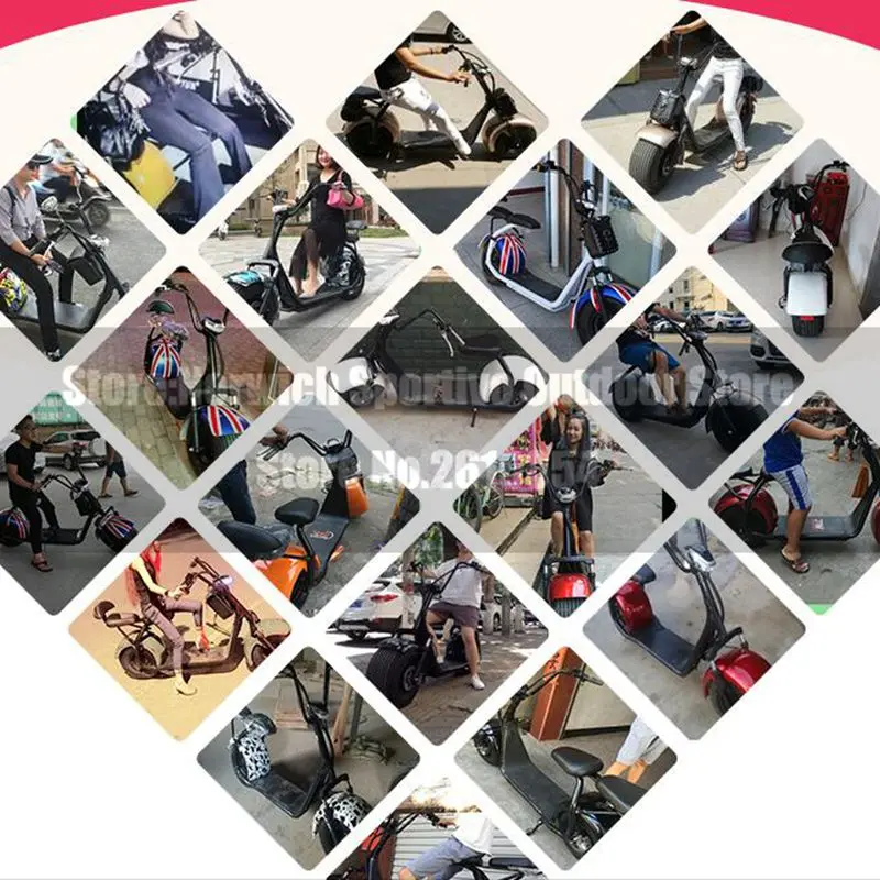 Взрослый электровелосипед Citycoco электрический скутер 9 дюймов Большая шина CE 1000 Вт 60 в двухколесное напряжение с детским сиденье для скейтборда городской велосипед