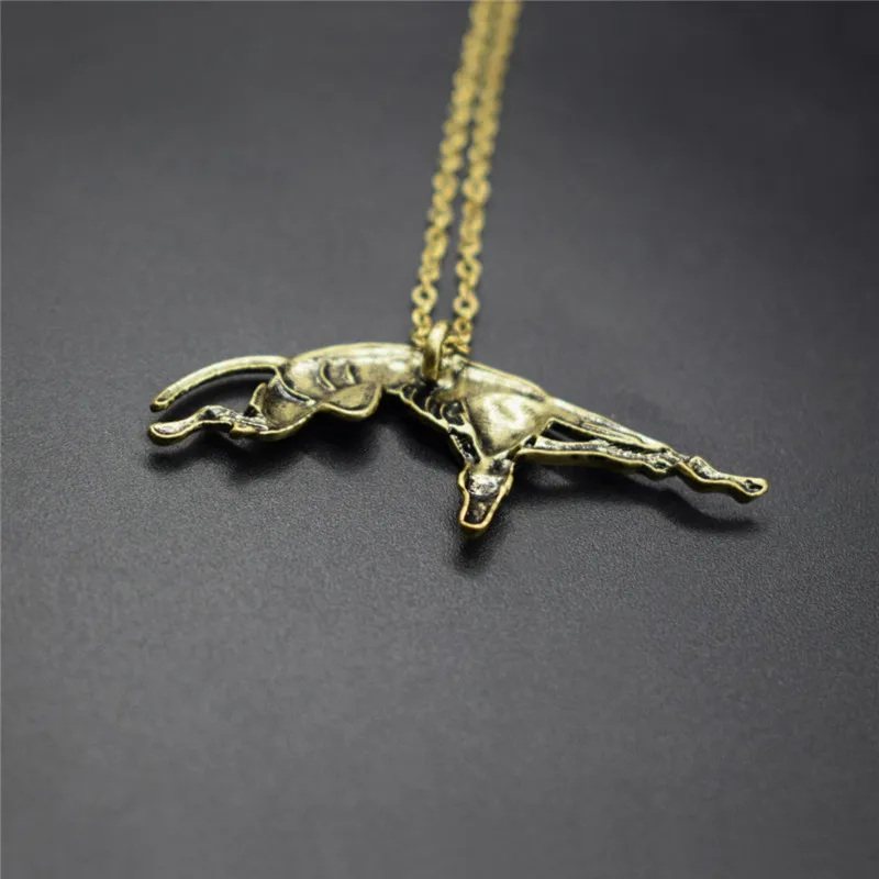 Elfin модное итальянское ожерелье Greyhound модные ювелирные изделия SLOUGHI испанский